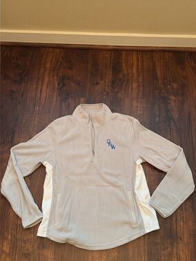 Women’s Oklahoma City Dodgers Gray Quarter Zip Fleece